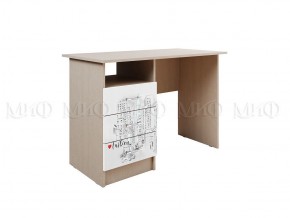 ВЕГА NEW Girl Стол письменный (дуб беленый) в Тарко-Сале - tarko-sale.mebel24.online | фото