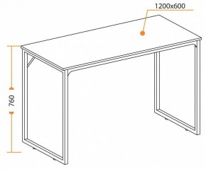 Стол письменный WD-08 в Тарко-Сале - tarko-sale.mebel24.online | фото 6