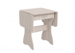 Стол раскладной с ящиком (Ясень шимо светлый) в Тарко-Сале - tarko-sale.mebel24.online | фото 4