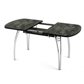 Стол раздвижной Паук пластик Кантри Риголетто темный в Тарко-Сале - tarko-sale.mebel24.online | фото 2