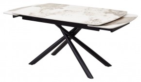 Стол RIVOLI 140 GLOSS LUXURY PANDORA SOLID CERAMIC / BLACK, ®DISAUR в Тарко-Сале - tarko-sale.mebel24.online | фото 5