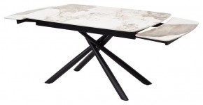 Стол RIVOLI 140 GLOSS LUXURY PANDORA SOLID CERAMIC / BLACK, ®DISAUR в Тарко-Сале - tarko-sale.mebel24.online | фото 6