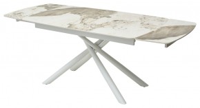 Стол RIVOLI 140 GLOSS LUXURY PANDORA SOLID CERAMIC / WHITE, ®DISAUR в Тарко-Сале - tarko-sale.mebel24.online | фото 5