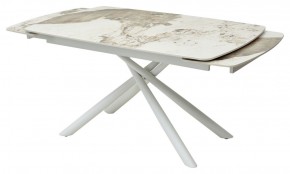 Стол RIVOLI 140 GLOSS LUXURY PANDORA SOLID CERAMIC / WHITE, ®DISAUR в Тарко-Сале - tarko-sale.mebel24.online | фото 9