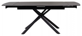 Стол RIVOLI 140 MATT BLACK MARBLE SOLID CERAMIC / BLACK, ®DISAUR в Тарко-Сале - tarko-sale.mebel24.online | фото 2