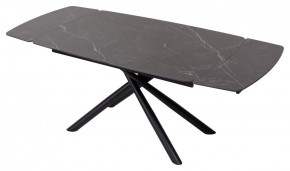 Стол RIVOLI 140 MATT BLACK MARBLE SOLID CERAMIC / BLACK, ®DISAUR в Тарко-Сале - tarko-sale.mebel24.online | фото 3