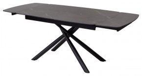 Стол RIVOLI 140 MATT BLACK MARBLE SOLID CERAMIC / BLACK, ®DISAUR в Тарко-Сале - tarko-sale.mebel24.online | фото 7