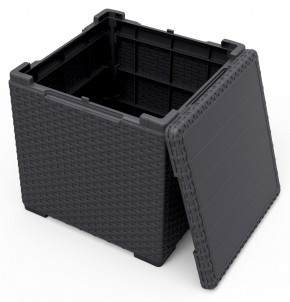 Стол с функцией хранения Виго (Vigo storage box) графит в Тарко-Сале - tarko-sale.mebel24.online | фото 3