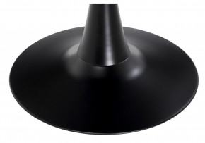 Стол стеклянный Tulip 90x74 black glass в Тарко-Сале - tarko-sale.mebel24.online | фото 3