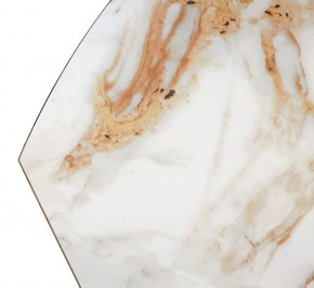 Стол TERAMO 135 GLOSS GRAND JADE SOLID CERAMIC, керамика, поворотн.механизм / Черный каркас, ®DISAUR в Тарко-Сале - tarko-sale.mebel24.online | фото 13
