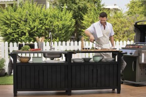 Столик для барбекю 415 Л (Unity Chef 415 L) графит в Тарко-Сале - tarko-sale.mebel24.online | фото 4