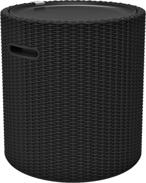 Столик-холодильник Кул-Стул (Cool stool) графит в Тарко-Сале - tarko-sale.mebel24.online | фото 2