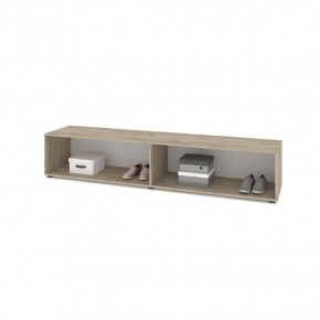 СТОУН С72 Тумба ТВ (серый дуб/белый) в Тарко-Сале - tarko-sale.mebel24.online | фото 3
