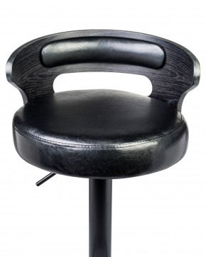 Стул барный DOBRIN FRED BLACK, чёрное дерево, чёрный в Тарко-Сале - tarko-sale.mebel24.online | фото 5
