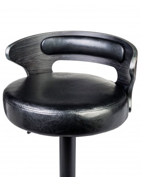 Стул барный DOBRIN FRED BLACK, чёрное дерево, чёрный в Тарко-Сале - tarko-sale.mebel24.online | фото 6