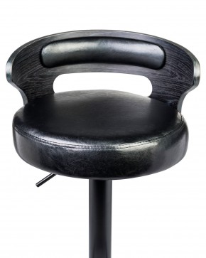 Стул барный DOBRIN FRED BLACK, чёрное дерево, чёрный в Тарко-Сале - tarko-sale.mebel24.online | фото 8