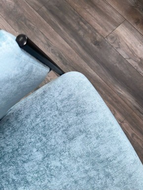 Стул ДИЛЛ, цвет RAIN 7 бриз, велюр / черный каркас М-City в Тарко-Сале - tarko-sale.mebel24.online | фото 4