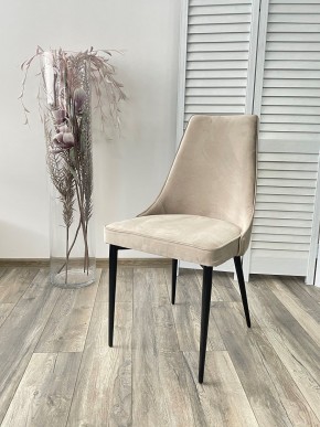 Стул NEPAL-P ЛАТТЕ #25, велюр/ черный каркас М-City в Тарко-Сале - tarko-sale.mebel24.online | фото 2