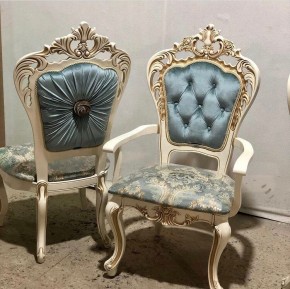 Стул Роза с каретной стяжкой и подлокотниками в Тарко-Сале - tarko-sale.mebel24.online | фото