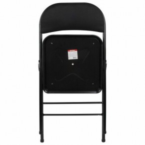Стул складной BRABIX "Golf Plus CF-003 КОМФОРТ", чёрный каркас, чёрная ткань, 532889 в Тарко-Сале - tarko-sale.mebel24.online | фото 3