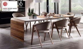 Стул SPIRIT1 / S1 SAGP38 / Nuss geolt UG / Leder LM stone в Тарко-Сале - tarko-sale.mebel24.online | фото