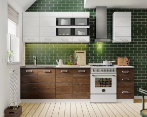 ТЕХНО-2 Кухонный гарнитур 2,0 в Тарко-Сале - tarko-sale.mebel24.online | фото