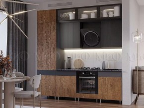 ТЕХНО-5 Кухонный гарнитур 2,4 м Компоновка №2 в Тарко-Сале - tarko-sale.mebel24.online | фото