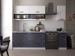 ТЕХНО Кухонный гарнитур 2,0 м Компоновка №2 в Тарко-Сале - tarko-sale.mebel24.online | фото 2