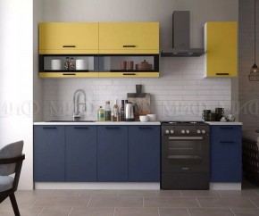 ТЕХНО Кухонный гарнитур 2,0 м Компоновка №2 в Тарко-Сале - tarko-sale.mebel24.online | фото 5