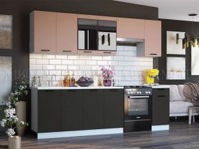ТЕХНО Кухонный гарнитур 2,6 м Компоновка №3 в Тарко-Сале - tarko-sale.mebel24.online | фото