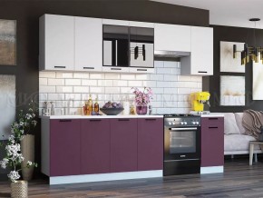 ТЕХНО Кухонный гарнитур 2,6 м Компоновка №3 в Тарко-Сале - tarko-sale.mebel24.online | фото 3