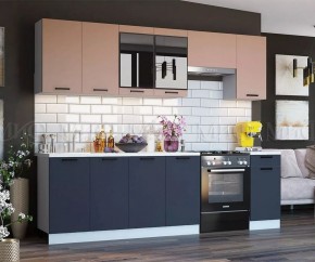 ТЕХНО Кухонный гарнитур 2,6 м Компоновка №3 в Тарко-Сале - tarko-sale.mebel24.online | фото 4