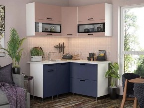 ТЕХНО Кухонный гарнитур угловой 1,4х1,4 м Компоновка №2 в Тарко-Сале - tarko-sale.mebel24.online | фото 2