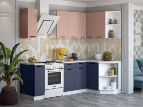 ТЕХНО Кухонный гарнитур угловой 1,7х1,3 м Компоновка №6 в Тарко-Сале - tarko-sale.mebel24.online | фото 4