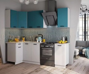 ТЕХНО Кухонный гарнитур угловой 1,8х1,1 м Компоновка №6 в Тарко-Сале - tarko-sale.mebel24.online | фото 3