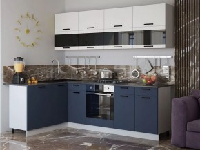 ТЕХНО Кухонный гарнитур угловой 2,4х1,6 м Компоновка №4 в Тарко-Сале - tarko-sale.mebel24.online | фото 2