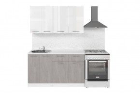 ТЕРЦИЯ Кухонный гарнитур Медиум 2 (1400 мм) в Тарко-Сале - tarko-sale.mebel24.online | фото 3