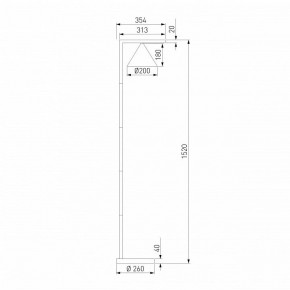 Торшер Elektrostandard Bevel a068473 в Тарко-Сале - tarko-sale.mebel24.online | фото 2