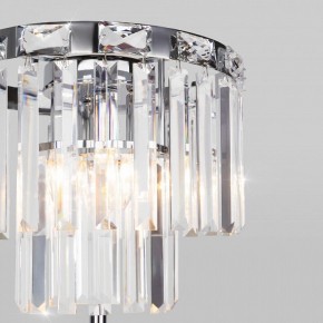 Торшер Eurosvet Elegante 01137/3 хром/прозрачный хрусталь Strotskis в Тарко-Сале - tarko-sale.mebel24.online | фото 4
