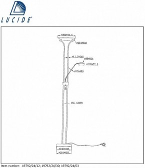 Торшер Lucide Champion-Led 19792/24/03 в Тарко-Сале - tarko-sale.mebel24.online | фото 7