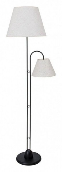 Торшер с подсветкой Arte Lamp Alea A5068PN-2BK в Тарко-Сале - tarko-sale.mebel24.online | фото