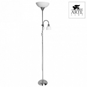 Торшер с подсветкой Arte Lamp Duetto A9569PN-2SS в Тарко-Сале - tarko-sale.mebel24.online | фото 2