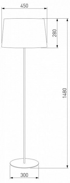 Торшер TK Lighting Maja 2919 Maja в Тарко-Сале - tarko-sale.mebel24.online | фото 2