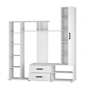Центральная секция Торонто (Белый текстурный) в Тарко-Сале - tarko-sale.mebel24.online | фото 2