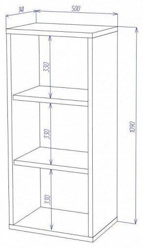 Тумба Домино СУ(ш1в1)+ФГ в Тарко-Сале - tarko-sale.mebel24.online | фото 2