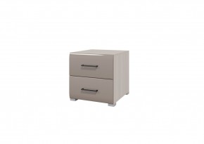 Тумба НЕНСИ (Ясень Шимо светлый/Капучино глянец) в Тарко-Сале - tarko-sale.mebel24.online | фото