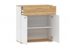 Тумба НМ 013.77 "Санти" (Белый/Крафт Золотой) в Тарко-Сале - tarko-sale.mebel24.online | фото 2