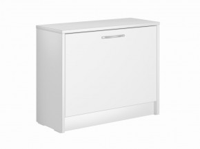 Тумба ОРИОН с одной полкой для обуви, цвет белый в Тарко-Сале - tarko-sale.mebel24.online | фото