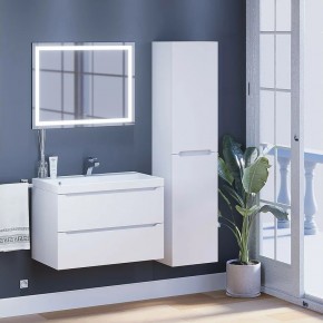 Тумба под раковину Uperwood Tanos 80 см, подвесная, белая матовая в Тарко-Сале - tarko-sale.mebel24.online | фото 11