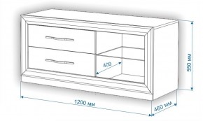 Тумба под ТВ Нобиле КА120 в Тарко-Сале - tarko-sale.mebel24.online | фото 2